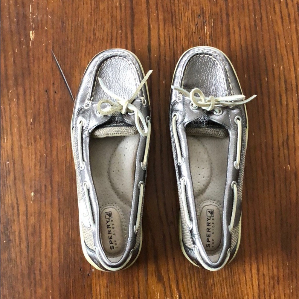 Sperry Women's Angelfish Metallic Boat Shoes